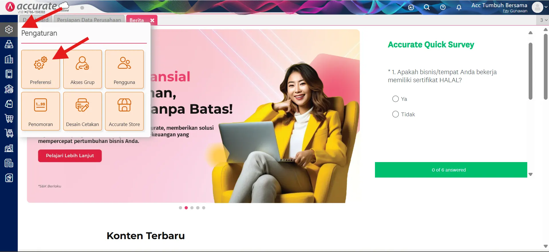 1 Retur Pembelian dari faktur yang sudah lunas